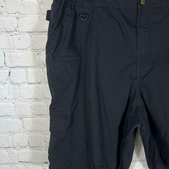 511 Tactical TACLITE PRO 9.5" Ripstop Cargo Shorts size 44 Black 73287 - Picture 2 of 11